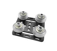 Schwamm Accessoires pour imprimantes 3D 2020 Kit de plaque de politique de construction avec poulie profilée en aluminium avec fente en V