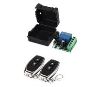 Schwamm Commutateur de télécommande sans fil universel 433 MHz DC12 V 1 CH Relais Récepteur Module RF émetteur 433 MHz Télécommande