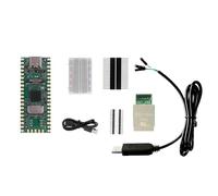 Schwamm Kit de Carte de Développement RISC-V Milk-V Duo + Port RJ45 + Téléchargeur STC CV1800B Support Linux pour Les Amateurs D'IoT DIY Gamers Durable Facile à Utiliser
