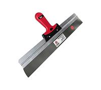 Schwan Spatule de surface 500 mm - Épaisseur de la lame : 0,4 mm - Largeur : 800 mm - Matériau de la lame : inoxydable - Spatule de façade de 50 cm avec poignée souple