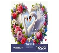 Schwan1000 Pièces PuzzlePièces Love Schwan pour Adultes Jeu D'Intelligence Parfaitpourla Détente Créativité Et CommeCadeau70x50cm/1000pcs