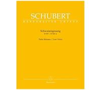 Schwanengesang. Dreizehn Lieder nach Gedichten von Rellstab und Heine D 957 / Die Taubenpost D 965 A -Tiefe Stimme-