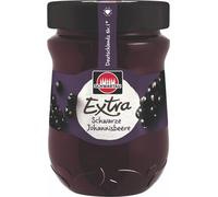 Schwartau Extra cassis à tartiner pour le petit-déjeuner 340g