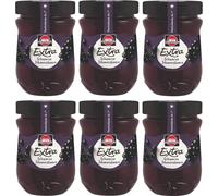 Schwartau Extra pâte à tartiner au cassis 340g pack de 6