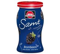 Schwartau Velours Mûre Pâte à tartiner crémeuse aux fruits sans morceaux 270g