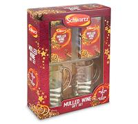 Schwartz Épices pour vin chaud : sachets d’épices pour vin chaud et verres. Cadeau idéal pour les fêtes de fin d’année.
