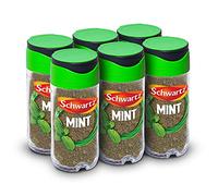 Schwartz Menthe 9 g | Bocal | Lot de 6 | Frais, légèrement sucré et distinctif | Indispensable pour ajouter de la saveur à une variété de plats