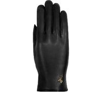 Schwartz & von Halen Gants Femmes - Ivy (noir) - Cuir - 100% peau de mouton (Nappa) - luxueux cachemire (15%) & laine (85%) - Noir - XS - 6½