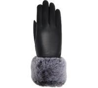 Schwartz & von Halen Gants Femmes - Vera - Cuir - 100% peau de mouton (Nappa) - polaire ultra chaude - Noir - M - 7½