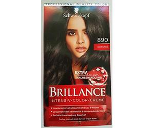 Schwarzkopf 890 Brillance Intensiv-Color Crème de coloration Noir Niveau 3 143 ml
