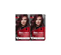 Schwarzkopf - Brillance - Coloration Cheveux Permanente Intense - Eclat Diamant - Couverture Parfaite des Cheveux Blancs - Masque Soin Fixateur de Couleur - Ultra Violet 860 - Lot de 2
