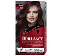 Schwarzkopf - Brillance - Coloration Cheveux Permanente Intense - Eclat Diamant - Couverture Parfaite des Cheveux Blancs - Masque Soin Fixateur de Couleur - Ultra Violet 860