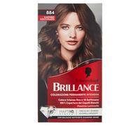 Schwarzkopf, Brillance Coloration permanente, crème colorante intense avec après-shampoing Diamond Shine couvrant les cheveux blancs, couleur 884 marron chocolat