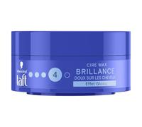 SCHWARZKOPF - Cire Coiffante Brillance et Tenue Normale, Texture Légère et Délicate (Pot 75mL) - Le lot de 3