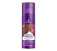 Schwarzkopf - Coloration Cheveux Mousse Temporaire - Brillance et Reflets naturels - Effet Volume - Perfect Mousse 3en1 - Blond Cuivré 7-77