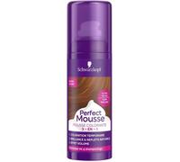 Schwarzkopf - Coloration Cheveux Mousse Temporaire - Brillance et Reflets naturels - Effet Volume - Perfect Mousse 3en1 - Blond Cuivré 7-77