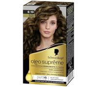 SCHWARZKOPF - Coloration Permanente Blond Foncé 6-10 Sans Ammoniaque, Couleur Intense et Douce (Boîte) - Le lot de 2