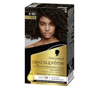 SCHWARZKOPF - Coloration Permanente Sans Ammoniaque, Teinte Châtain Glacé Sublimée (Boîte) - Le lot de 2