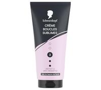 Schwarzkopf Crème Boucles Sublimes 150ml Définition Anti-Frisottis | boucles sublimes,beurre de karité,vegan,sans silicone,fixation normale,anti-frisottis,longue durée,définition, soin coiffant