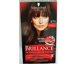 Schwarzkopf - Crème Colorante Intense Brillance - 874 Châtain Velours