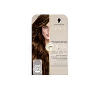 Schwarzkopf Crème Supreme 6-68 - Coloration permanente pour cheveux - Marron caramel clair - Avec couverture professionnelle du gris - Formule conditionnée enrichie en kératine - Longue durée