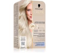 Schwarzkopf Creme Supreme coloration cheveux permanente à sous-ton froid teinte 11-11 Cool Ultra Light Blonde 60 ml