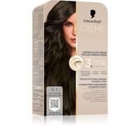 Schwarzkopf Creme Supreme coloration cheveux permanente à sous-ton froid teinte 5-1 Cool Light Brown 60 ml