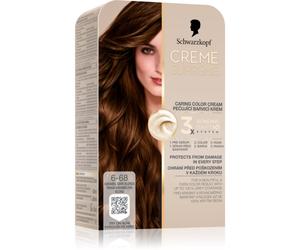 Schwarzkopf Creme Supreme coloration cheveux permanente teinte 6-68 Caramel Dark Blonde 60 ml
