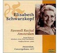 Schwarzkopf, Elisabeth - Farewell Recital 2/8/77