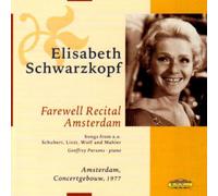 Schwarzkopf, Elisabeth - Farewell Recital Amsterda [Import]