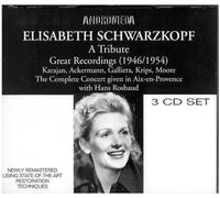 Elisabeth Schwarzkopf – A Tribute : Great Recordings 1946-1954 – Import – Andromeda