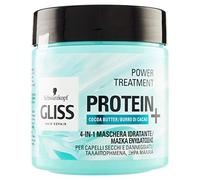 Schwarzkopf Gliss 4-en-1 Masque Protéiné au Beurre de Cacao pour Cheveux Normaux 400 ml