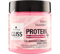 Schwarzkopf Gliss 4-en-1 Masque Protéine Babasu Oil pour Cheveux Ternes 400 ml