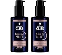 Schwarzkopf - GLISS - Elixir de Nuit - Reconstruit la Fibre Capillaire - Haptiq System - Complexe Ionique - Longueurs & Pointes Fourchues - Cheveux 100% Plus Forts - Soin Normal - Sans Rinçage - 100ml
