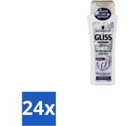 Schwarzkopf - Gliss Kur - Shampooing - Kératine - Rétablissement des cheveux - 250 ml - Pack avantage - 24 pièces