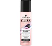 Schwarzkopf Gliss Lait Démêlant Express SOS Longueurs & Pointes - Anti-Fourches, Adoucit et Répare - 200 ml - 90% Naturel