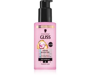 Schwarzkopf Gliss Liquid Silk sérum sans rinçage pour des cheveux plus forts et plus brillants Shine Booster 100 ml