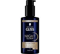 Schwarzkopf Gliss Night Elixir élixir sans rinçage pour cheveux abîmés 100 ml