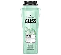 Schwarzkopf - Gliss - Shampoing Balance&Care - Cuir chevelu sec/cheveux fragilisés - 96% d'ingrédients d'origine naturelle - Flacon de 250ml