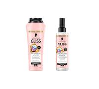 Schwarzkopf - Gliss - Shampoing SOS Longueur & Pointes - Anti-fourches - Répare & Renforce la Fibre des Cheveux - Pour Longueurs et Pointes Fourchues - 91% d'Ingrédients d'Origine Naturelle - 250 ml