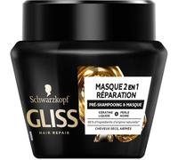 SCHWARZKOPF Gliss - Ultimate Repair - Masque 2-en-1 - Pré-Shampooing et Masque - Réparation - 300 ml