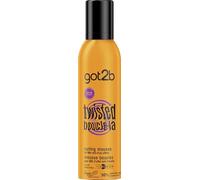 Schwarzkopf - Got2b - Mousse Coiffante Cheveux - Définition des Boucles - Anti-Frisottis - Ondulés à Bouclés - Aérosol 250 ml