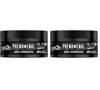 Schwarzkopf - Got2b - PhenoMENal - Pâte Modelante Cheveux - Ne Colle Pas - Résultat Naturel - Fixation Contrôlée - Coiffant Cheveux - Pot 100 ml (Lot de 2)