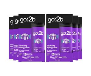 Schwarzkopf Got2b Powder'ful Lot de 6 poudres coiffantes 10 g