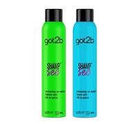 Schwarzkopf - Got2b - Shampooing Sec Express - Fraîcheur Extra et Volume Extra - 48h de Parfum - Formule Végane - Sans Résidus Blancs pour un Rafraîchissement et du Volume Instantané