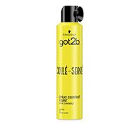 Schwarzkopf - Got2b - Spray Coiffant Fixant Cheveux Collé-Serré - Ne Colle Pas - Fixation Totale - 300ml