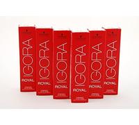 Schwarzkopf Igora Royal 3-0 Lot de 6 flacons de 6 x 60 ml