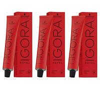 Schwarzkopf Igora Royal 4-88 Lot de 3 flacons de 60 ml