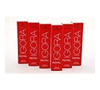 Schwarzkopf Igora Royal 8-4 Lot de 6 flacons de 60 ml