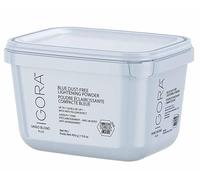 Schwarzkopf Professional IGORA Vario Blond Blue Dust-Free Lightening Powder produit éclaircissant à base d’argile pour cheveux blonds 450 g